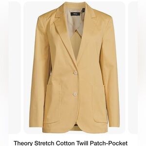 Theory Oversized Blazer Preowned size 12